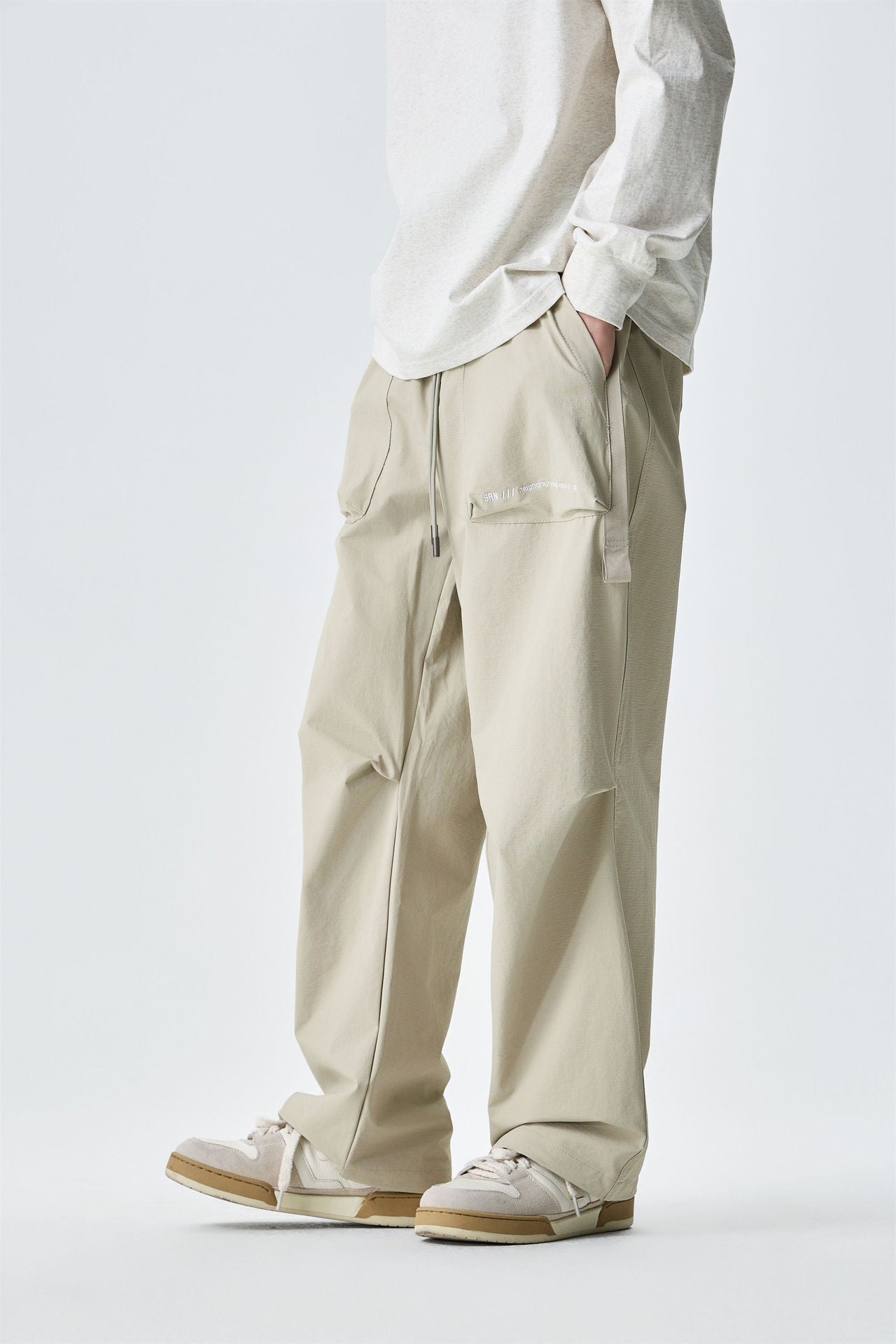 Moda Elite | Spodnie robocze typu casual cargo