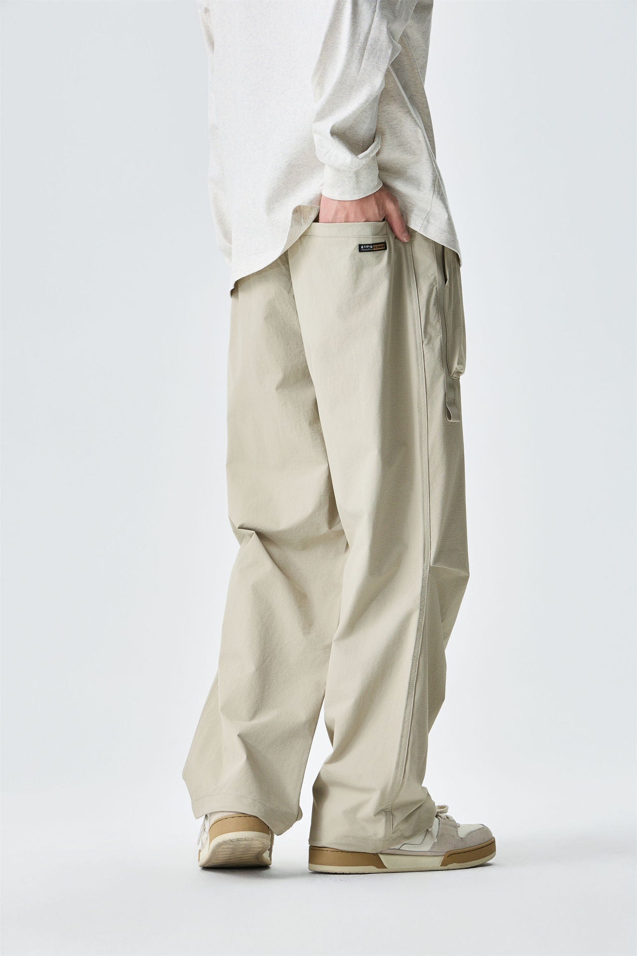 Moda Elite | Spodnie robocze typu casual cargo