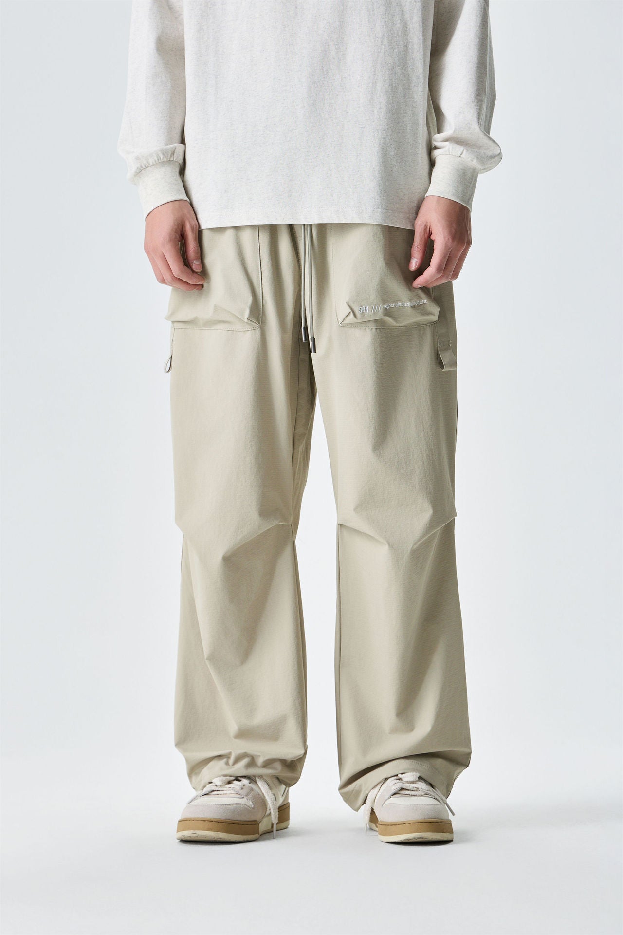 Moda Elite | Spodnie robocze typu casual cargo