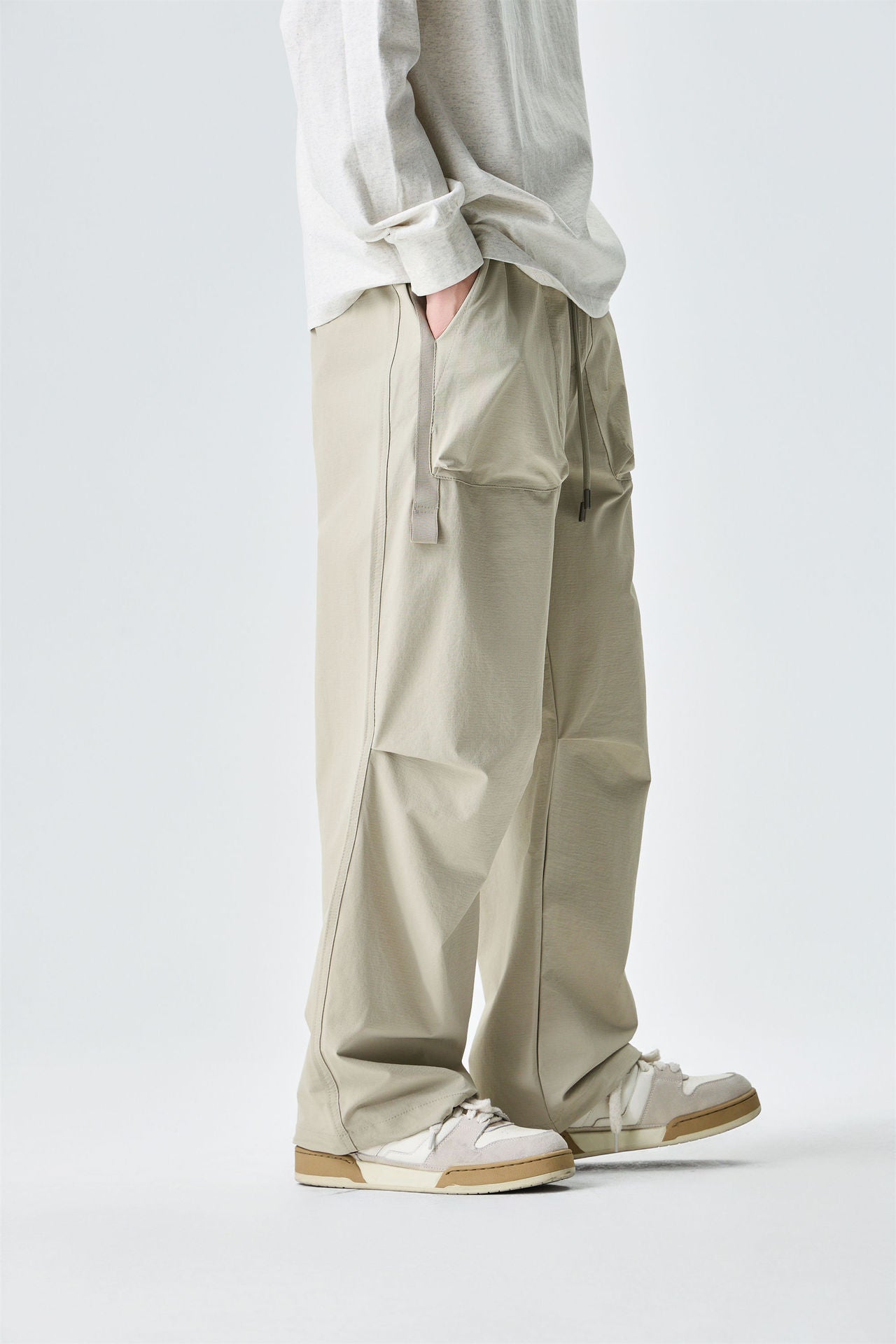 Moda Elite | Spodnie robocze typu casual cargo