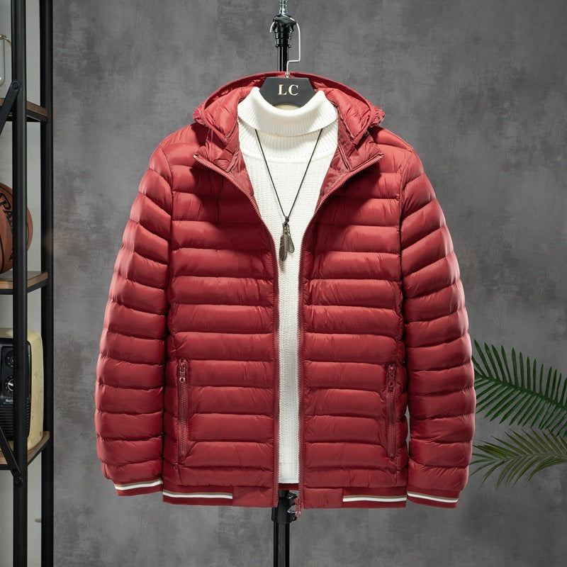 Moda Elite | Kurtka pikowana z kapturem