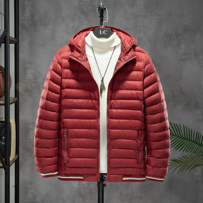 Moda Elite | Kurtka pikowana z kapturem