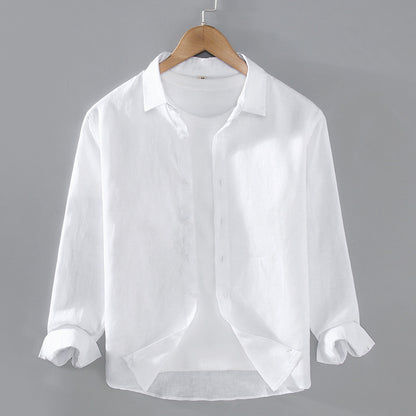 Moda Elite | Koszula z czystego lnu