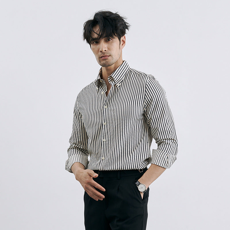 Moda Elite | Koreańska koszula w paski