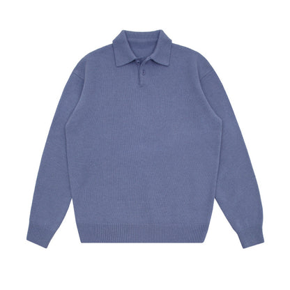 Jesienny sweter z klapami