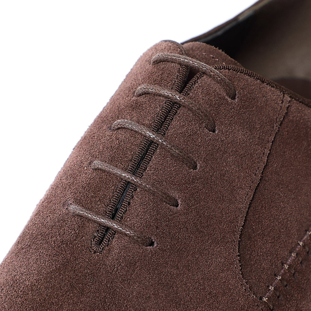 Eleganckie zamszowe buty typu Oxford