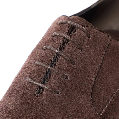 Eleganckie zamszowe buty typu Oxford