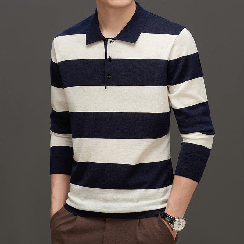 Moda Elite | Sweter z cienkiej dzianiny żakardowej