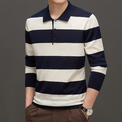 Moda Elite | Sweter z cienkiej dzianiny żakardowej