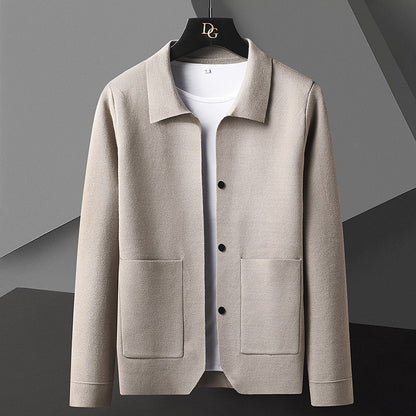 Męski płaszcz slim fit