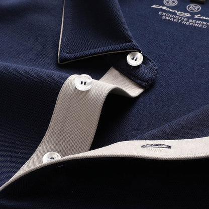 Moda Elite | Koszulka polo z długim rękawem