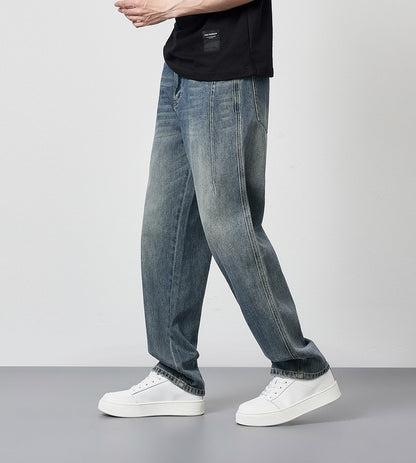 Moda Elite | Jeansy z lyocellu z rozszerzanymi nogawkami