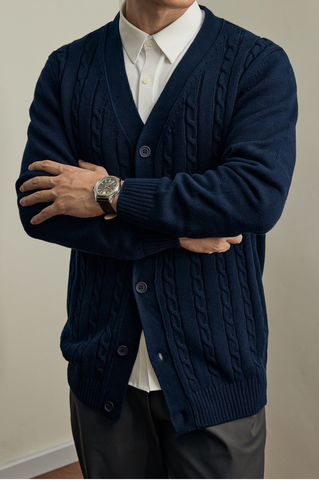 Moda Elite| Sweter kardigan dzianinowy