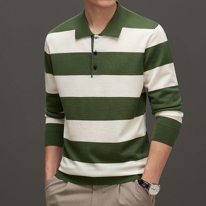 Moda Elite | Sweter z cienkiej dzianiny żakardowej