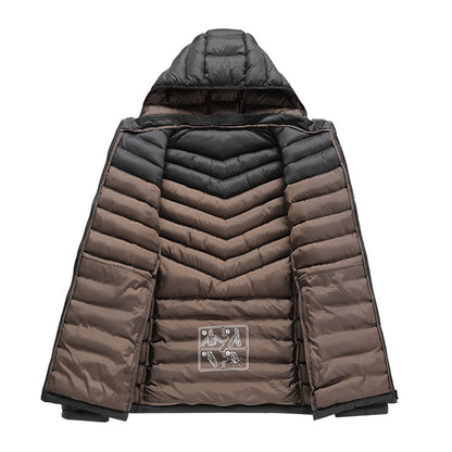 Moda Elite | Lekka pikowana kurtka puchowa