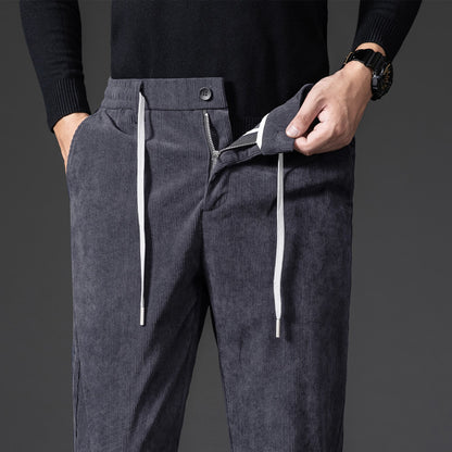 Moda Elite | Spodnie zimowe z wysokim stanem