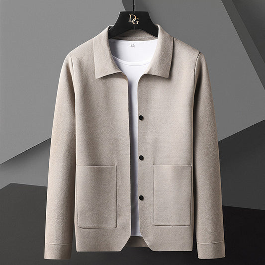 Męski płaszcz slim fit