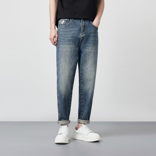 Moda Elite | Jeansy Straight Washed