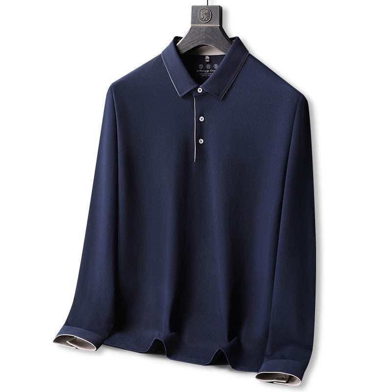 Moda Elite | Koszulka polo z długim rękawem