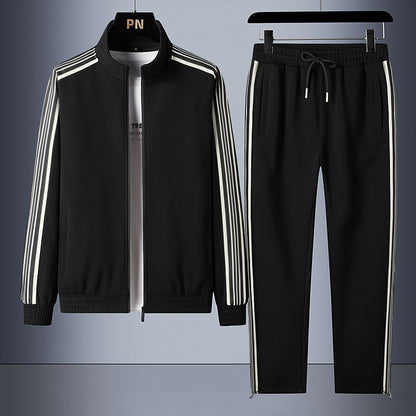 Męski sportowy dres kardiganowy