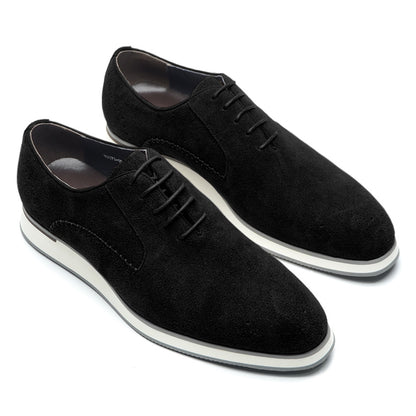 Eleganckie zamszowe buty typu Oxford