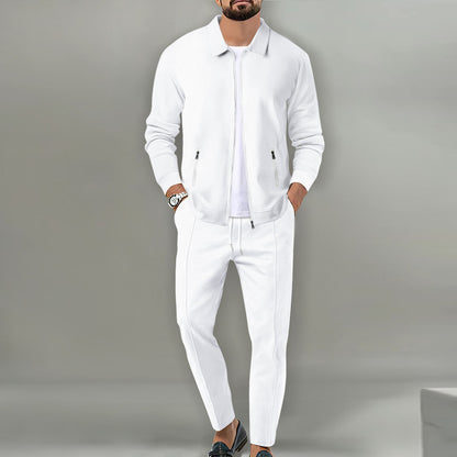 Kardigan z zamkiem błyskawicznym w kroju slim-fit