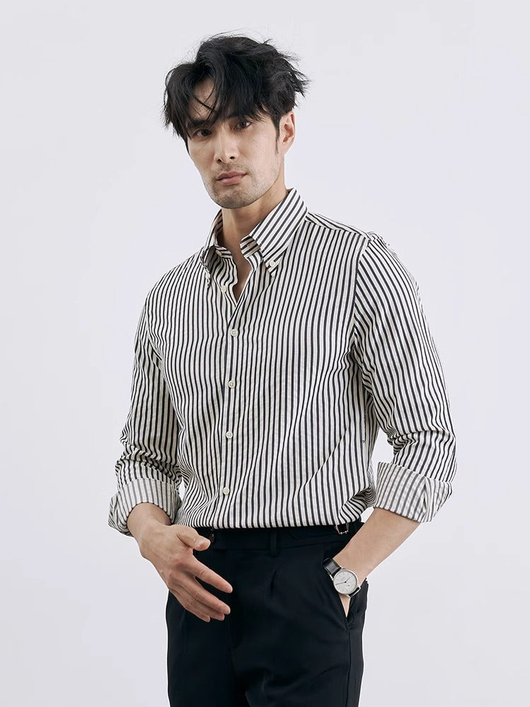 Moda Elite | Koreańska koszula w paski