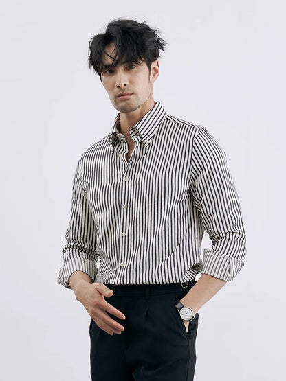 Moda Elite | Koreańska koszula w paski