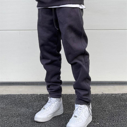 Moda Elite | Spodnie dresowe z polaru, streetwear