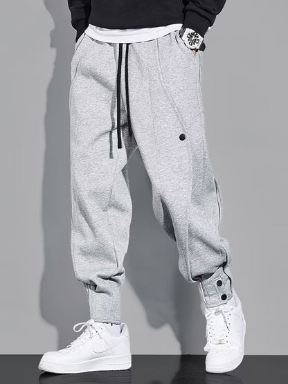 Zwężane spodnie dresowe typu streetwear