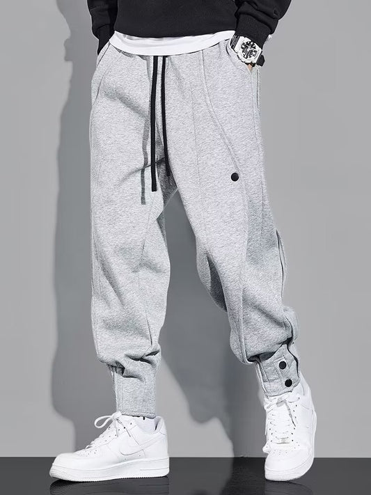 Zwężane spodnie dresowe typu streetwear