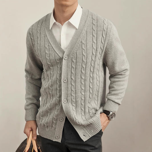 Moda Elite| Sweter kardigan dzianinowy