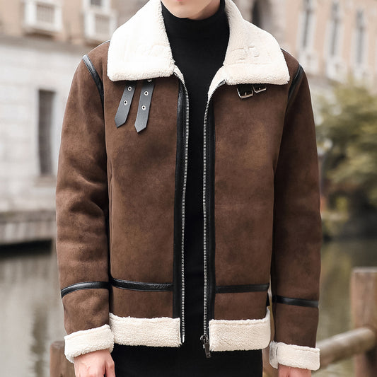 Moda Elite | Kurtka motocyklowa ze skóry jagnięcej