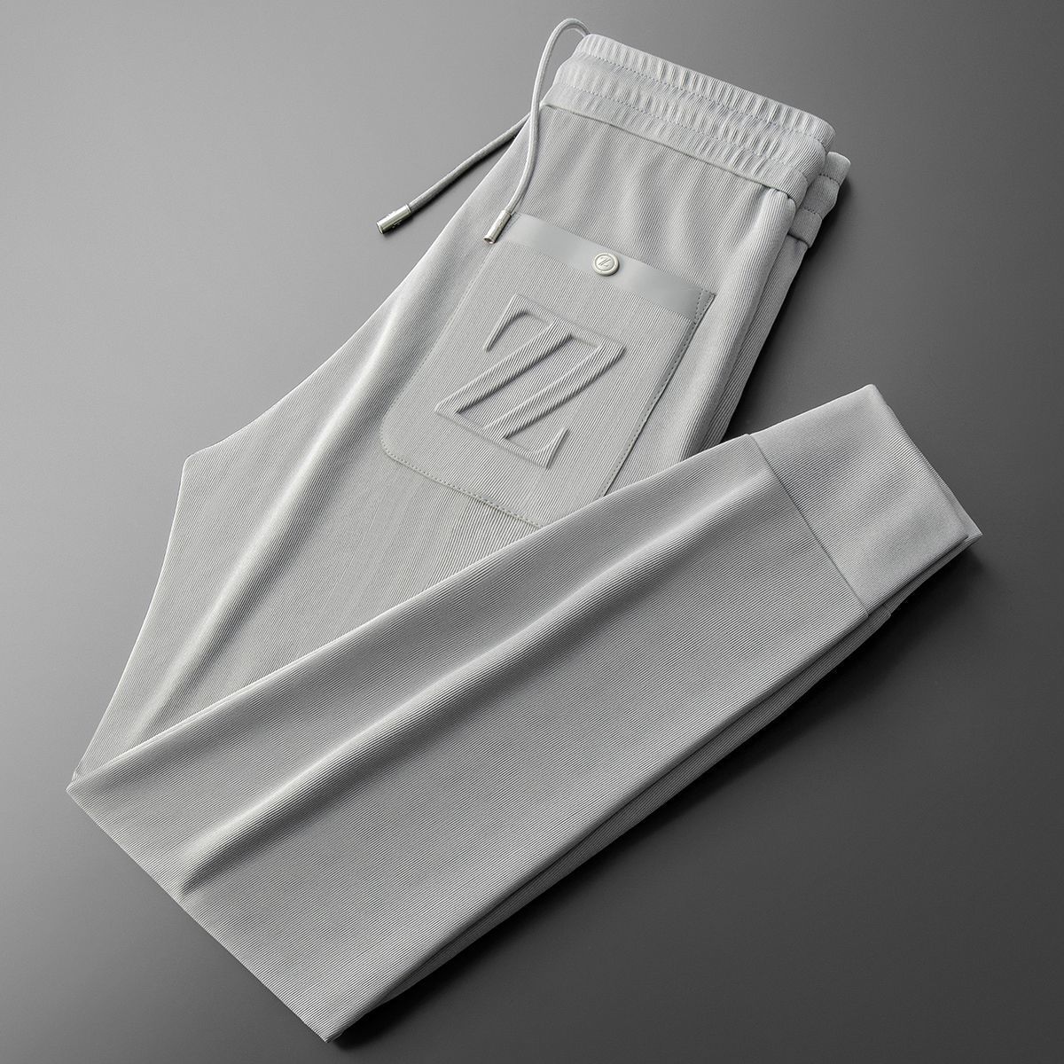 Moda Elite | Sportowe spodnie dresowe z haftem
