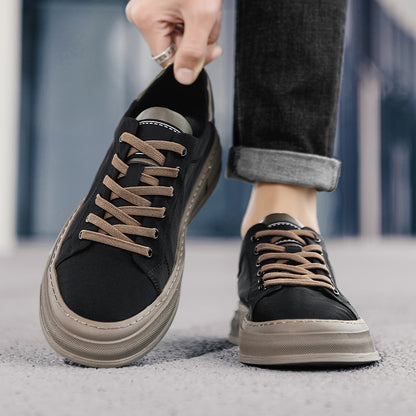 UrbanFabric | Płócienne trampki w stylu retro