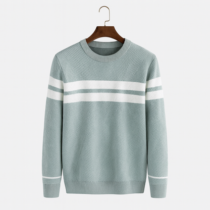 Męski sweter w paski