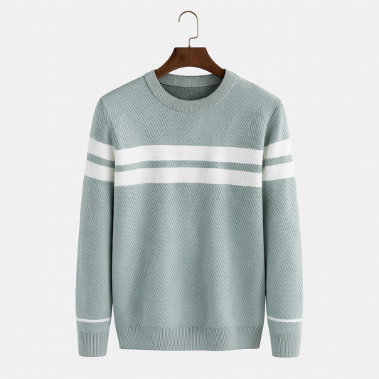 Męski sweter w paski