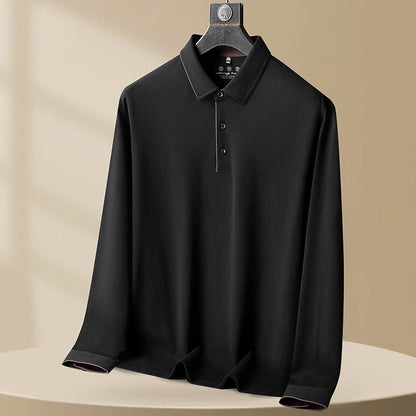 Moda Elite | Koszulka polo z długim rękawem