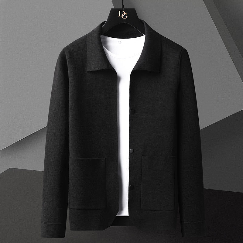 Męski płaszcz slim fit