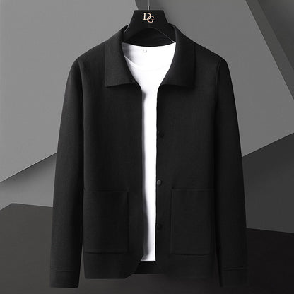 Męski płaszcz slim fit