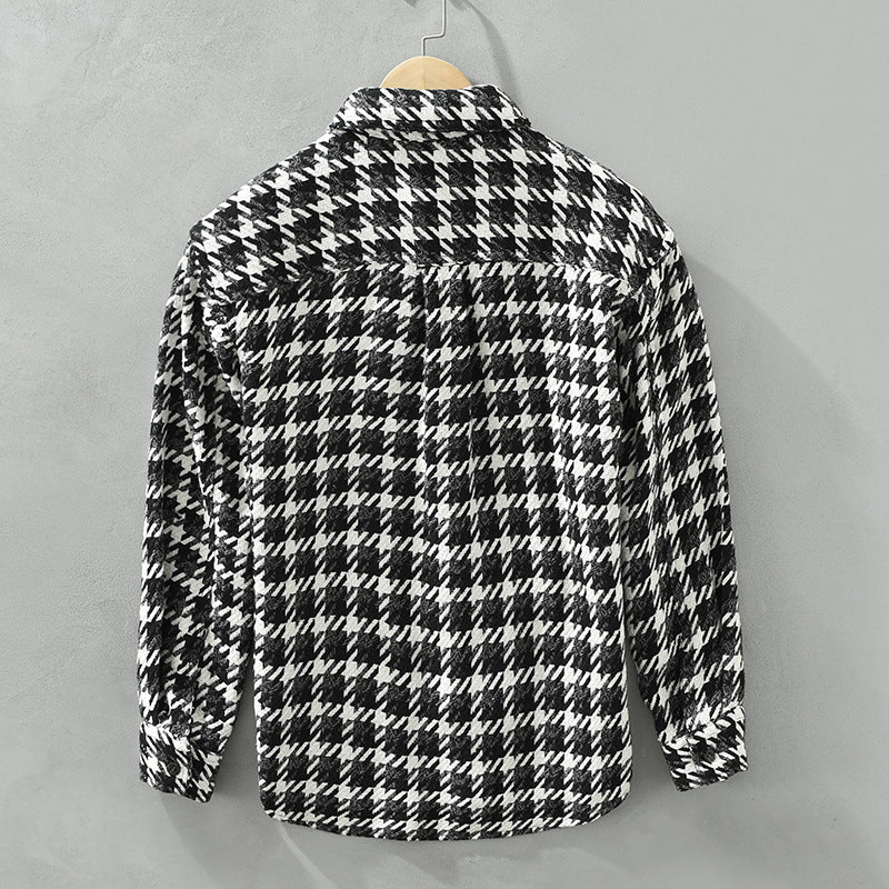 Koszula w kratkę w stylu streetwear