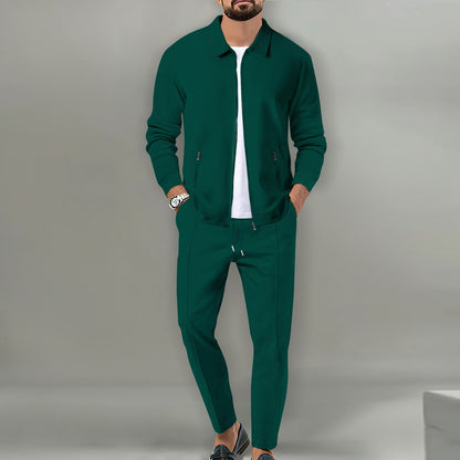 Kardigan z zamkiem błyskawicznym w kroju slim-fit