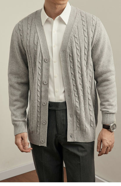 Moda Elite| Sweter kardigan dzianinowy
