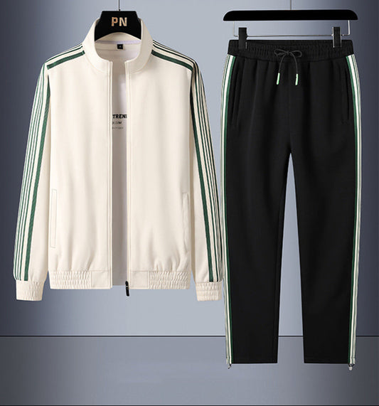 Męski sportowy dres kardiganowy