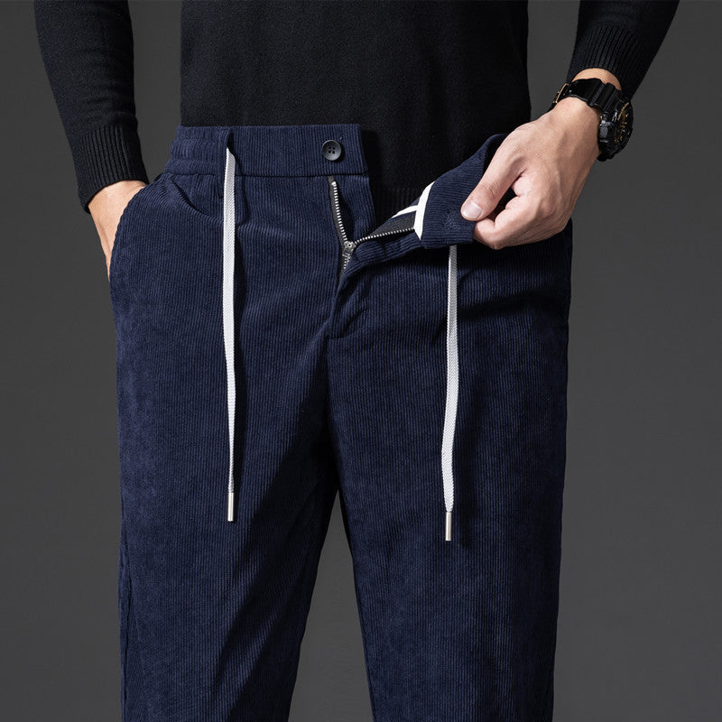 Moda Elite | Spodnie zimowe z wysokim stanem