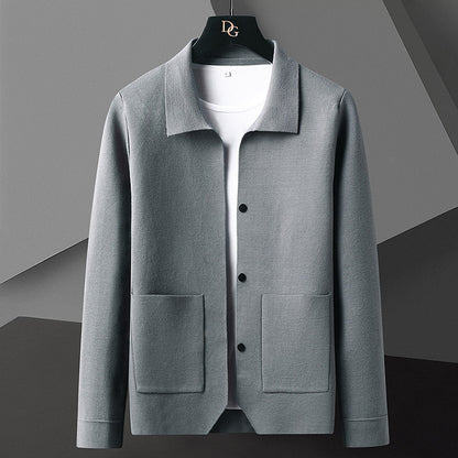 Męski płaszcz slim fit