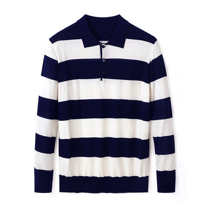 Moda Elite | Sweter z cienkiej dzianiny żakardowej