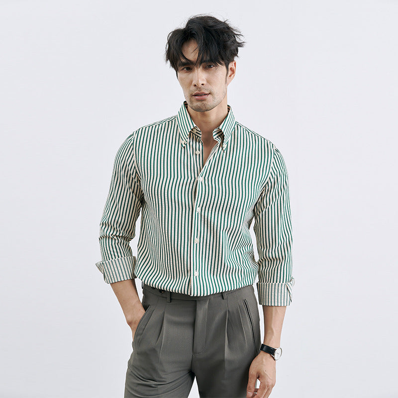 Moda Elite | Koreańska koszula w paski