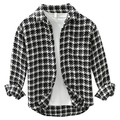 Koszula w kratkę w stylu streetwear