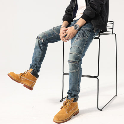 Moda Elite| Dopasowane, elastyczne jeansy miejskie